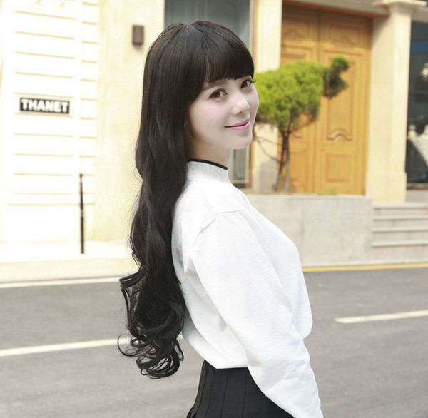 rambut panjang gelombang palsu